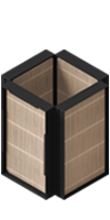 4D Copper Double HEPA Filter